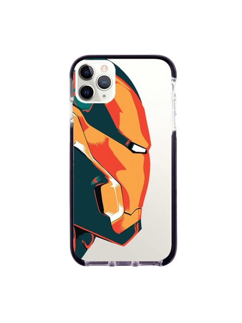 

macmerise Orange & White Illuminated Ironman Printed Extreme iPhone 12 Pro Max Back Case