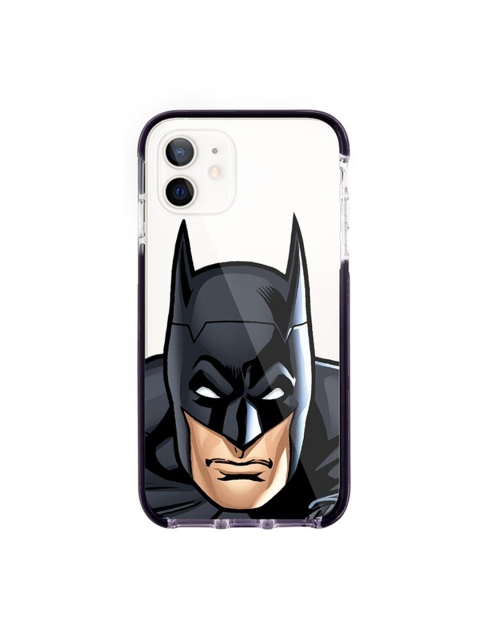 

macmerise White & Black Fierce Batman Printed iPhone 12 Back Case