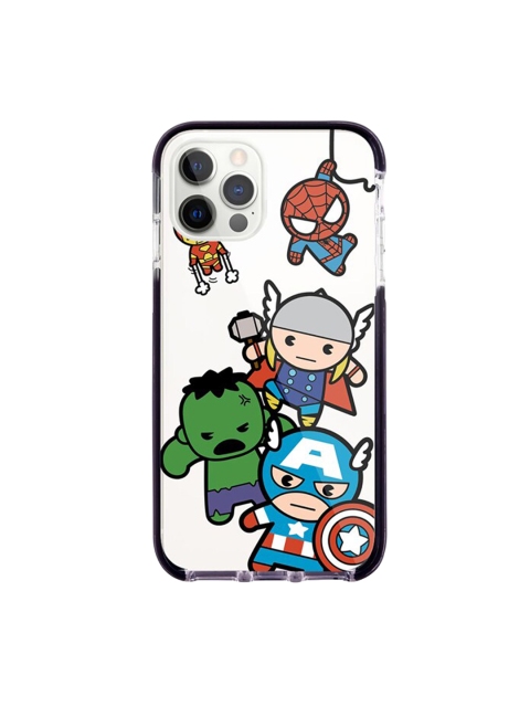 

macmerise White & Green Kawaii Art Marvel Comics Printed iPhone 12 Pro Back Case
