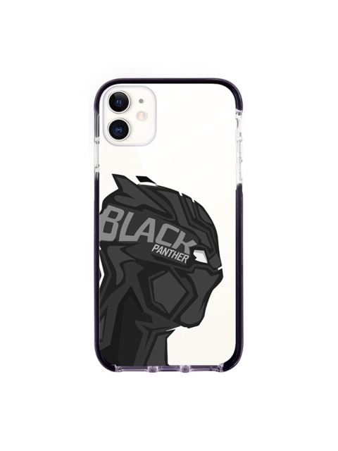 

macmerise White & Black Black Panther Art Printed iPhone 11 Back Case