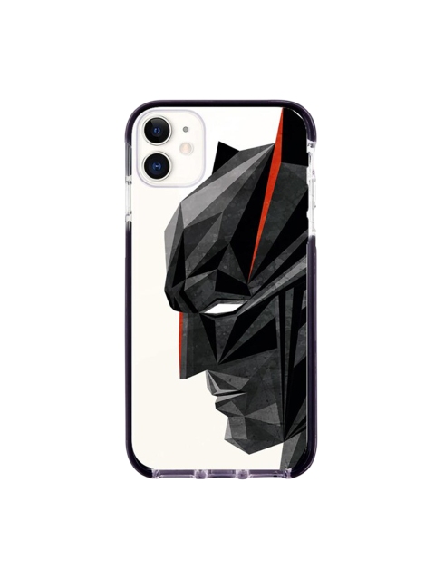 

macmerise White & Black Batman Geometric Printed Rubber iPhone 11 Back Case