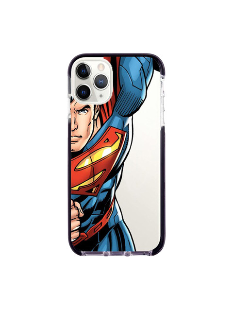 

macmerise White & Blue Speed It Like Superman Printed iPhone 11 Pro Back Case