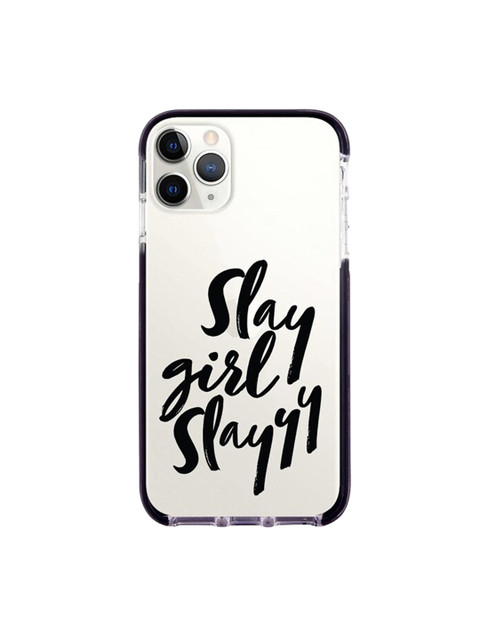 

macmerise White & Black Slay Girl Slay Printed iPhone 11 Pro Back Case
