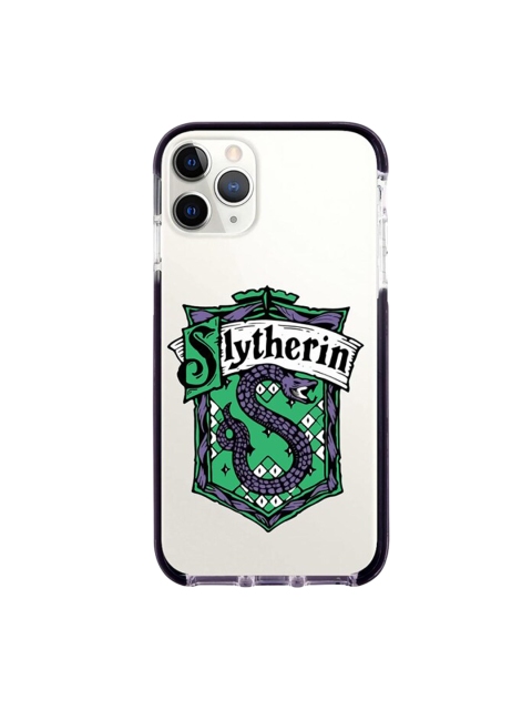 

macmerise White & Green Crest Slytherin Printed iPhone 11 Pro Extreme Back Case