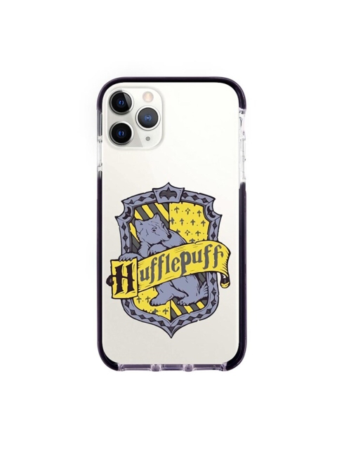 

macmerise White & Yellow Crest Hufflepuff Printed iPhone 11 Pro Back Case