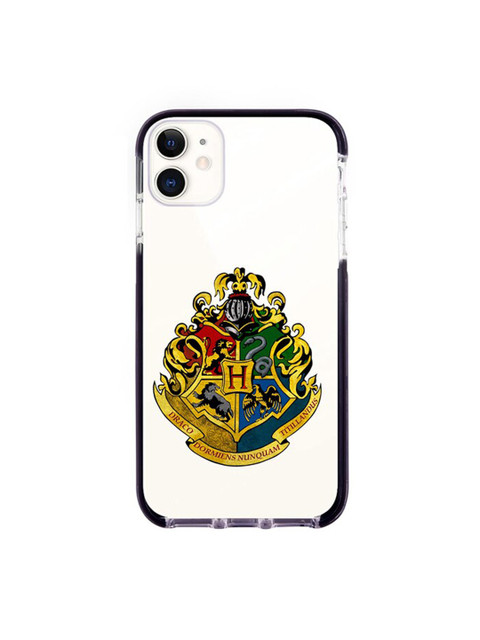 

macmerise White & Yellow Hogwarts Sigil Printed iPhone 11 Extreme Back Case