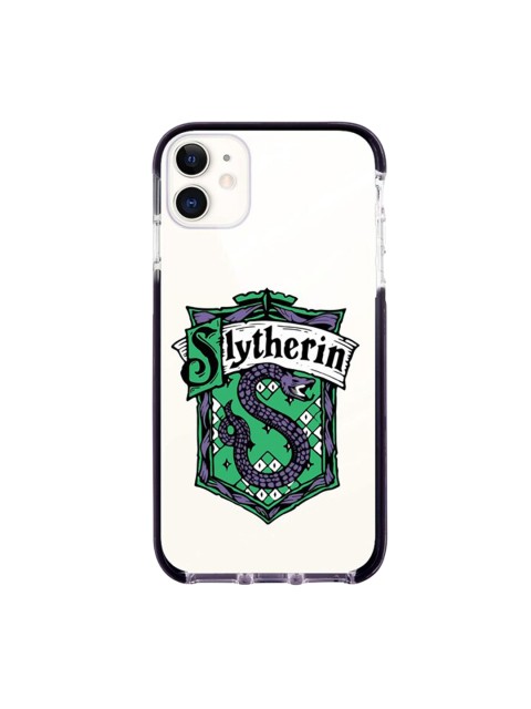 

macmerise White & Green Crest Slytherin Printed iPhone 11 Extreme Back Case