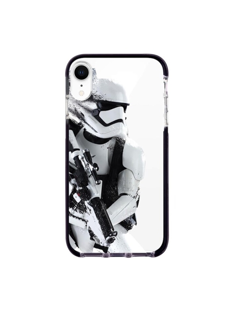 

macmerise White & Black Trooper Storm Printed iPhone XR Back Case