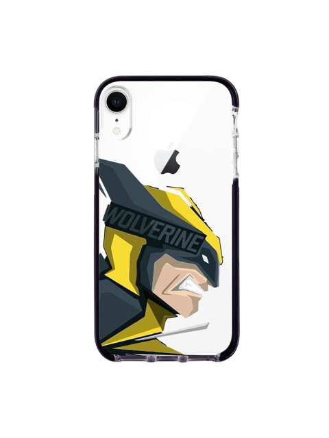 

macmerise White & Yellow Dont Mess With Wolverine Pattern iPhone XR Back Case