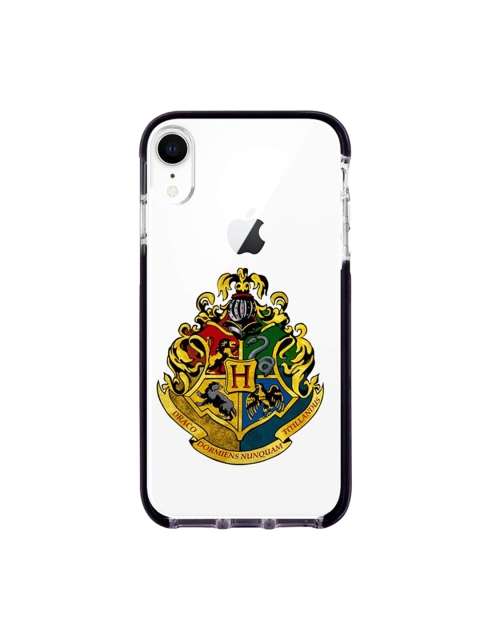 

macmerise Yellow & Green Hogwarts Sigil Pattern iPhone XR Back Case