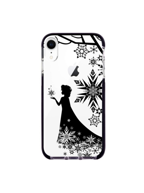 

macmerise White & Black Elsa Silhouette Printed iPhone XR Extreme Back Case