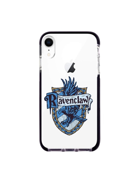 

macmerise White & Blue Crest Ravenclaw Printed Rubber iPhone XR Back Case