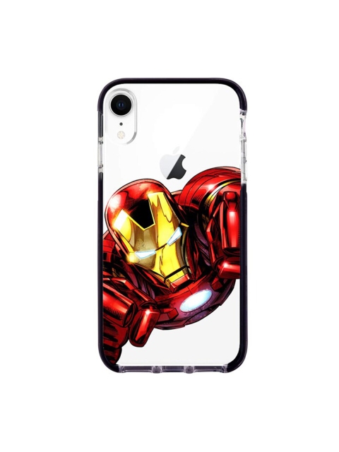 

macmerise Red & White Ironvenger Printed iPhone XR Back Case