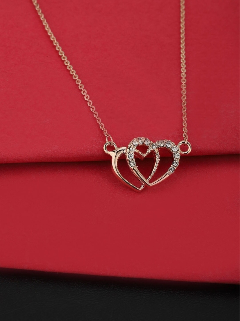 

Carlton London Rose Gold-Plated Necklace