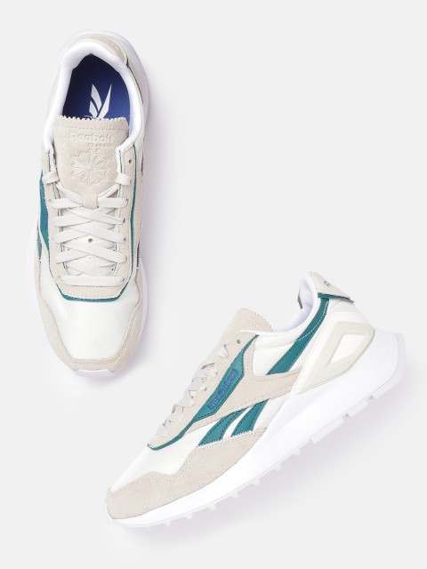 

Reebok Classic Unisex Off-White Colourblocked CL Legacy AZ Sneakers