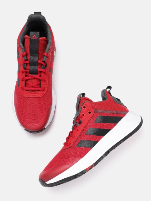 

ADIDAS Men Red OwnTheGame 2.0 Basketball Shoes
