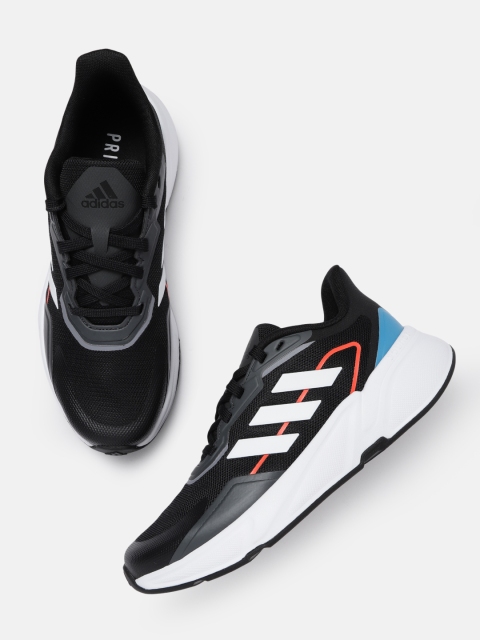 

ADIDAS Men Black Woven Design X9000L1 Sustainable Running Shoes