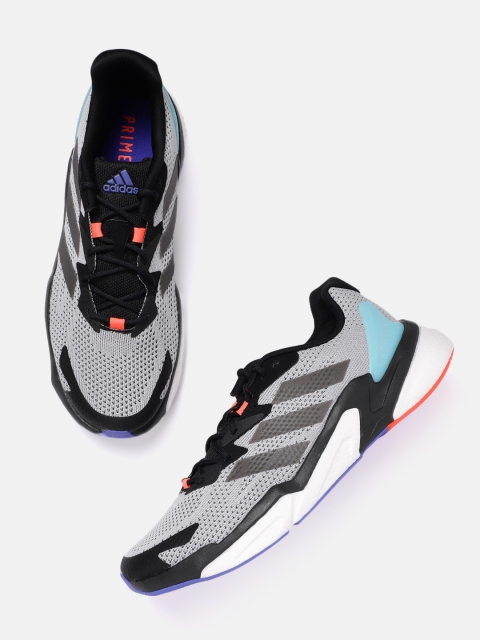 

ADIDAS Men Grey Woven Design X9000L3 Running Shoes