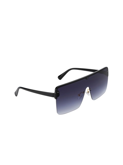 

Ted Smith Unisex Blue UV Protected Lens Wayfarer Sunglasses MASK_GRY
