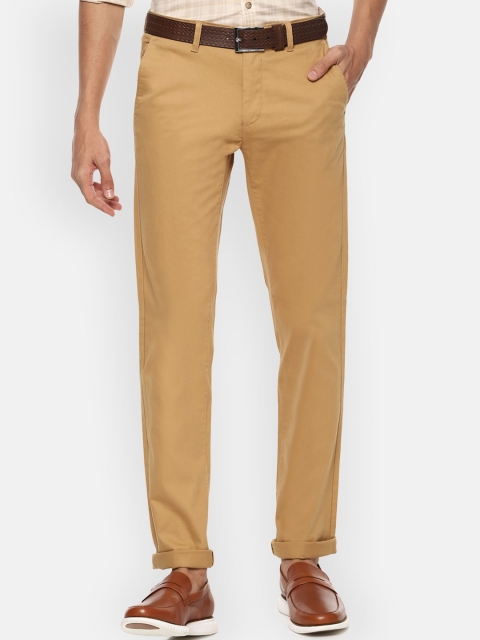 

Van Heusen Men Khaki Slim Fit Casual Trousers