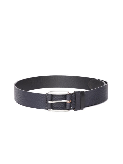 

Park Avenue Men Black Textured Leather Casual Belt
