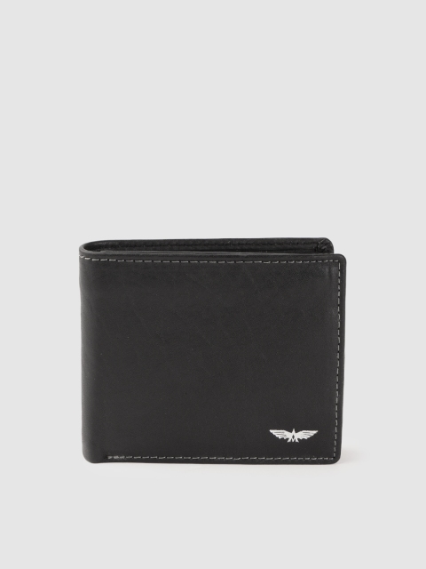 

Park Avenue Men Black Two Fold Wallet