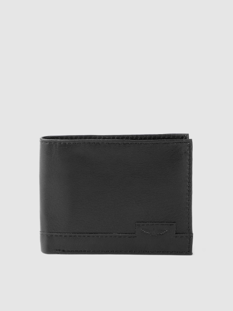 

Park Avenue Men Black Two Fold Wallet