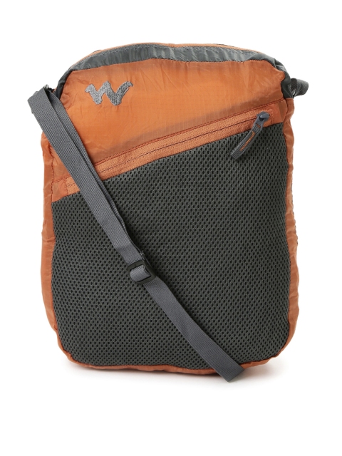 

Wildcraft Men Orange Foldable Messenger Bag