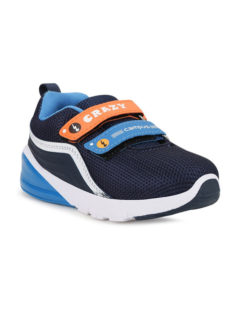 

Campus Unisex Kids Navy Blue & White Running Shoes