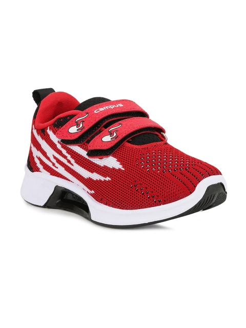 

Campus Unisex Kids Red & White HM-407V Running Shoes