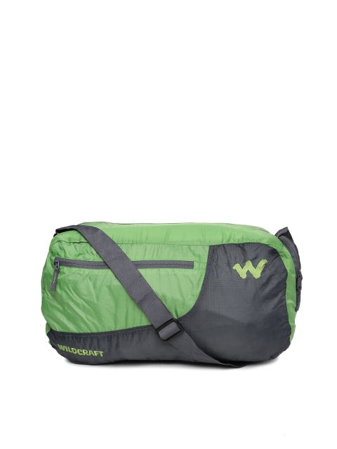 

Wildcraft Men Green Foldable Messenger Bag