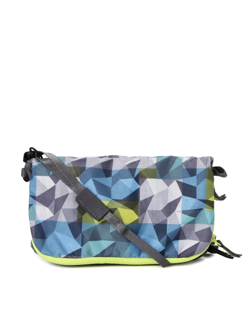 

Wiki by Wildcraft Men Grey Printed Sling Bag