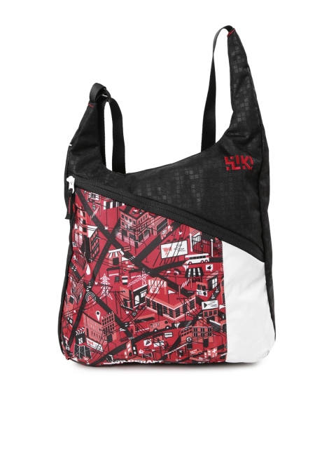 

Wildcraft Men Red Printed Messenger Bag