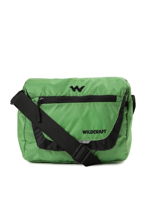 

Wildcraft Men Green Messenger Bag