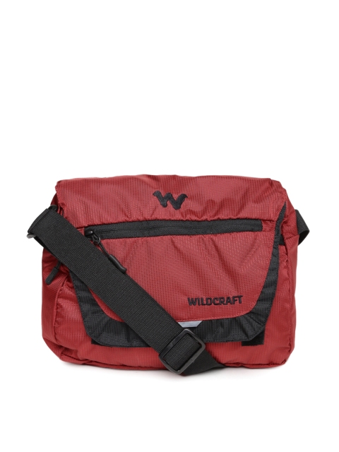 Wildcraft Men Red Drut Mini Messenger Bag available at myntra for Rs.549