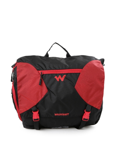 

Wildcraft Men Red & Black Ard Messenger Bag