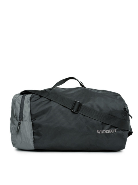 

Wildcraft Men Black & Grey Combat Nova Duffel Bag
