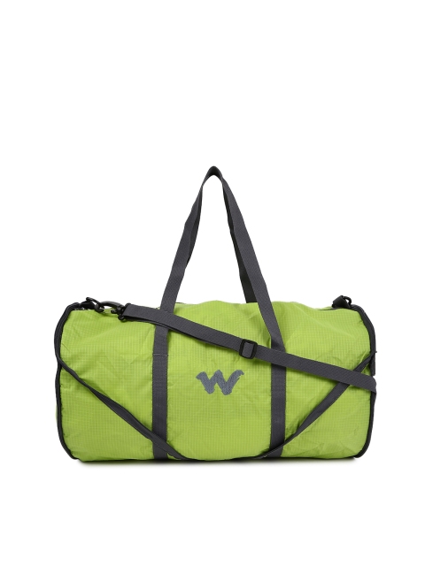 

Wildcraft Men Green Frisbee Foldable Duffel Bag