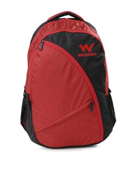 

Wildcraft Men Red Avya Laptop Backpack