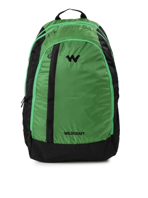 

Wiki by Wildcraft Men Green Roh Laptop Backpack