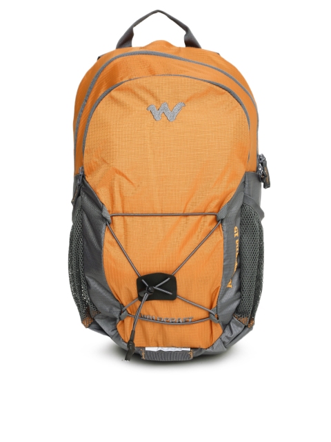 Wildcraft Men Orange & Grey Annapurna Rucksack available at myntra for Rs.1699