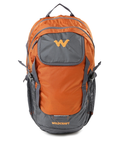 

Wildcraft Unisex Orange & Grey Annapurna Rucksack