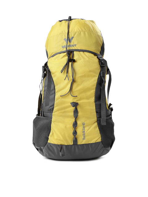 

Wildcraft Men Yellow & Grey Rock & Ice Rucksack