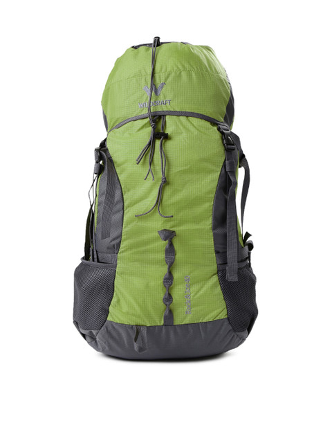 

Wildcraft Men Green & Grey Rock & Ice Rucksack