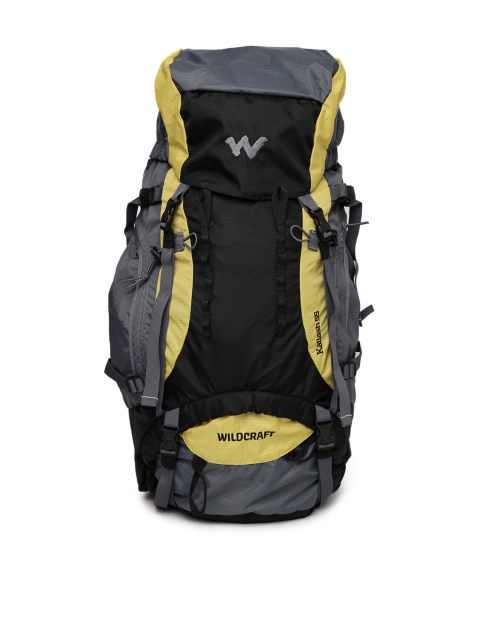

Wiki by Wildcraft Men Yellow & Grey Kailash Rucksack