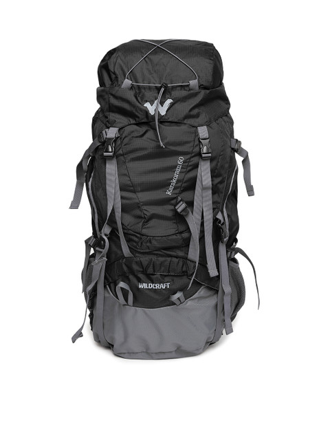 

Wildcraft Men Grey & Black Karakoram 60 Rucksack