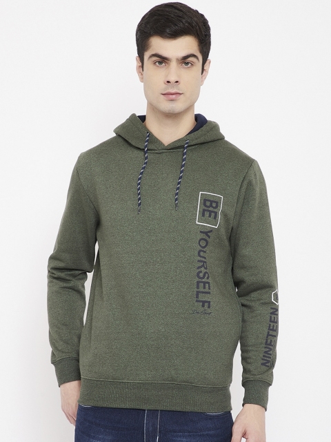 

Duke Men Green Typography Sweatshirt