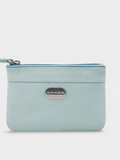 

Cross Blue Leather Structured Sling Bag