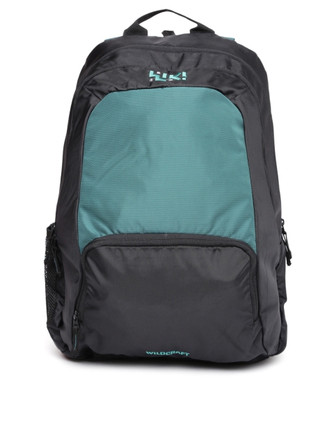 

Wiki by Wildcraft Men Green & Black Backpack