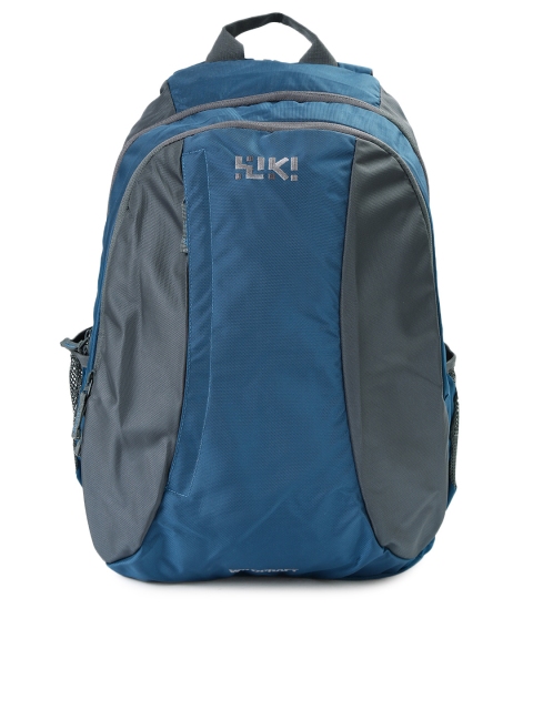 

Wildcraft Wiki Men Teal Blue & Grey Backpack